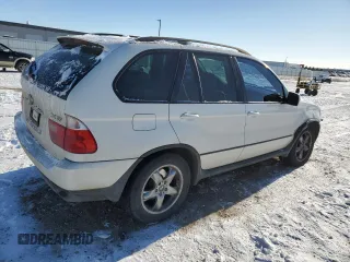 2002 BMW X5 4.4i with VIN 5UXFB335X2LH35651, listed as a Copart auction lot 44817345 with 133,972 mi miles and Salvage Title. Bid and sale history available at carsss.com. Image 3.