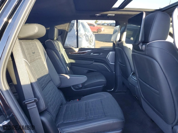 2024 Cadillac Escalade 4WD Sport Platinum with VIN 1GYS4GKL0RR161903, listed as a Copart auction lot 84055034 with 8,488 mi miles and Salvage Title. Bid and sale history available at carsss.com. Image 12.