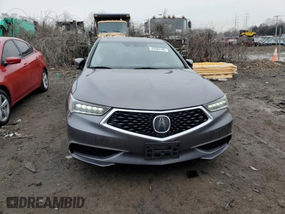 2019 Acura TLX with VIN 19UUB1F39KA007210, listed as a Copart auction lot 43284185 with 88,168 mi miles and Salvage Title. Bid and sale history available at carsss.com. Image 5.