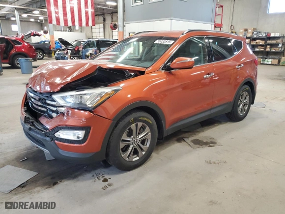 2013 Hyundai Santa Fe Sport with VIN 5XYZUDLB1DG058845, listed as a Copart auction lot 50452815 with 49,143 mi miles and Salvage Title. Bid and sale history available at carsss.com. Image 1.