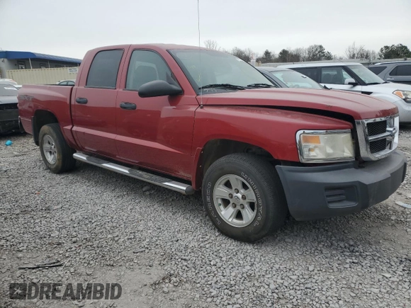 2008 Dodge Dakota SXT with VIN 1D7HE38K18S541785, listed as a Copart auction lot 89347225 with 139,435 mi miles and Salvage Title. Bid and sale history available at DreamBid. Image 4.