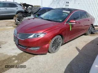 2016 Lincoln MKZ with VIN 3LN6L2J91GR627452, listed as a Copart auction lot 46480394 with 107,325 mi miles and Clean Title. Bid and sale history available at carsss.com. Image 1.