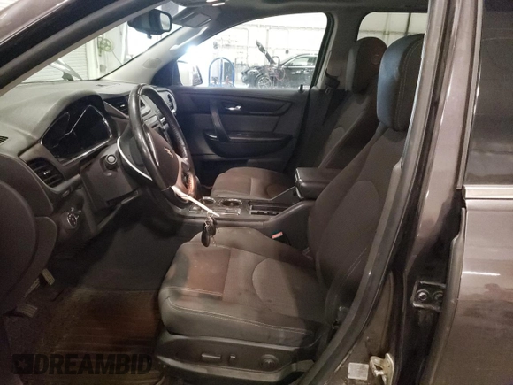 2016 Chevrolet Traverse LT with VIN 1GNKVGKDXGJ288284, listed as a Copart auction lot 53670045 with 145,523 mi miles and Salvage Title. Bid and sale history available at DreamBid. Image 7.
