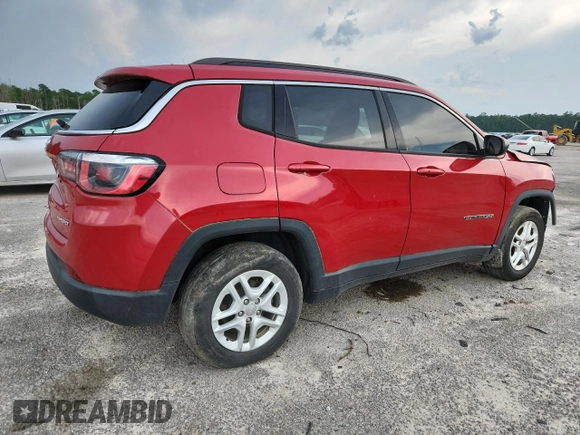 2020 Jeep Compass Sport with VIN 3C4NJCAB9LT169798, listed as a Copart auction lot 57177475 with Not provided miles and Clean title. Bid and sale history available at DreamBid. Image 3.