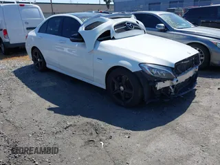 2016 Mercedes-Benz C 450 AMG with VIN 55SWF6EB0GU140159, listed as a IAAI auction lot 41702422 with 109,563 mi miles and . Bid and sale history available at carsss.com. Image 1.