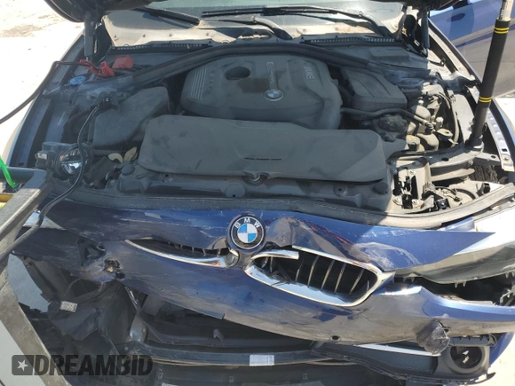 2017 BMW 3 Series 330i with VIN WBA8B9G55HNU50550, listed as a Copart auction lot 52237175 with Not Provided miles and Salvage Title. Bid and sale history available at DreamBid. Image 12.