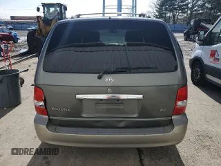 2003 Kia Sedona LX with VIN KNDUP131136362461, listed as a Copart auction lot 45305714 with 80,265 mi miles and Clean Title. Bid and sale history available at carsss.com. Image 6.