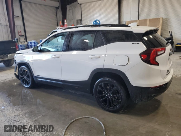 2022 GMC Terrain SLE with VIN 3GKALMEV4NL238326, listed as a Copart auction lot 83573434 with 66,056 mi miles and Salvage title. Bid and sale history available at DreamBid. Image 2.
