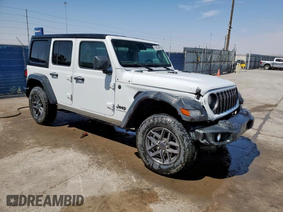 2024 Jeep Wrangler Sport S z VIN 1C4PJXDN0RW300836, wystawiony jako Copart lot #58348255 z przebiegiem 16 171 mil mil oraz Czysty tytuł • Clean title. Historia ofert i sprzedaży dostępna na DreamBid. Obrazek 4.