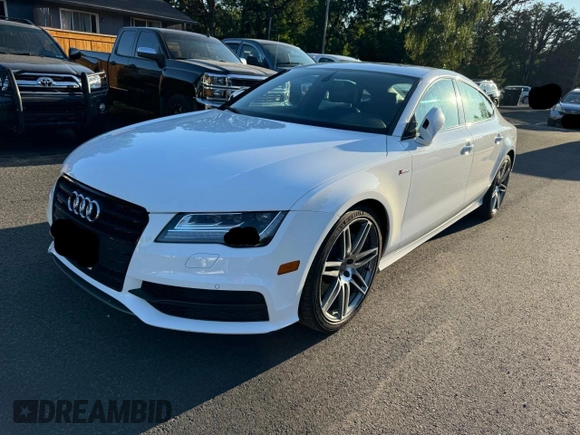 2014 Audi A7 3.0 Prestige with VIN WAU2GAFC6EN070024, listed as a Copart auction lot 53004195 with 116,246 mi miles and Clean Title. Bid and sale history available at carsss.com. Image 2.