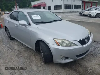 2008 Lexus IS 250 with VIN JTHBK262682074707, listed as a IAAI auction lot 42274768 with 123,804 mi miles and . Bid and sale history available at DreamBid. Image 1.