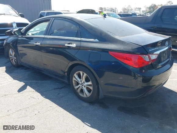2012 Hyundai Sonata 2.4L Limited PZEV with VIN 5NPEC4AC4CH456183, listed as a IAAI auction lot 42014706 with 128,484 mi miles. Bid and sale history available at carsss.com. Image 3.