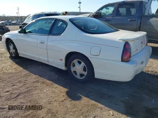 2004 Chevrolet Monte Carlo SS with VIN 2G1WX12K349121362, listed as a IAAI auction lot 41721661 with 80,371 mi miles. Bid and sale history available at carsss.com. Image 3.