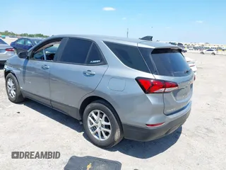 2024 Chevrolet Equinox LS with VIN 3GNAXHEG9RL168375, listed as a IAAI auction lot 42056222 with 8,615 mi miles and . Bid and sale history available at DreamBid. Image 3.