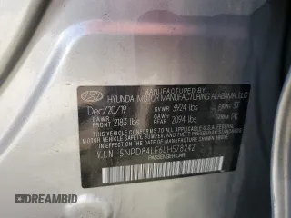 2020 Hyundai Elantra SEL z VIN 5NPD84LF6LH578242, wystawiony jako Copart lot #73559254 z przebiegiem 113 881 mil mil oraz Szkoda całkowita • Salvage title. Historia ofert i sprzedaży dostępna na DreamBid. Obrazek 12.