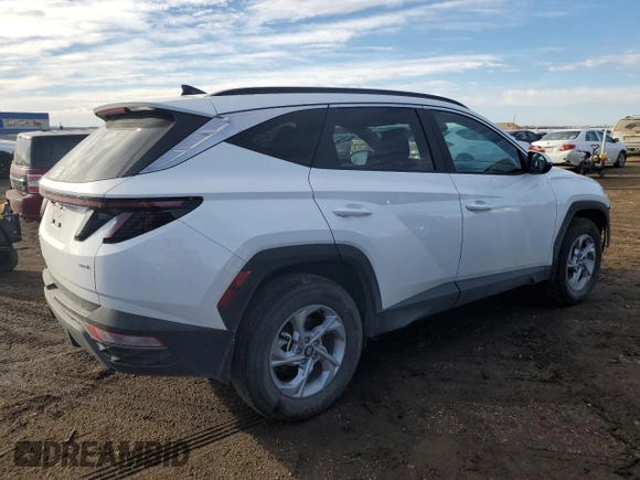 2023 Hyundai Tucson SEL with VIN 5NMJBCAE7PH248430, listed as a Copart auction lot 46429705 with 1,212 mi miles and Salvage Title. Bid and sale history available at carsss.com. Image 3.