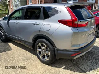2017 Honda CR-V EX with VIN 2HKRW2H56HH604121, listed as a Copart auction lot 55801885 with 151,812 mi miles and Clean Title. Bid and sale history available at carsss.com. Image 3.