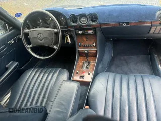 1987 Mercedes-Benz 560 SL with VIN WDBBA48D4HA059822, listed as a Copart auction lot 85827514 with 128,288 mi miles and Clean Title. Bid and sale history available at carsss.com. Image 9.