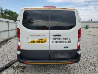 2020 Ford Transit Passenger XL z VIN 1FMZK1Y85LKA10660, wystawiony jako Copart lot #58628794 z przebiegiem 55 948 mil mil oraz Szkoda całkowita • Salvage title. Historia ofert i sprzedaży dostępna na DreamBid. Obrazek 6.