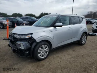 2020 Kia Soul LX with VIN KNDJ23AU5L7046940, listed as a Copart auction lot 50533775 with NaN miles and Salvage Title. Bid and sale history available at carsss.com. Image 1.