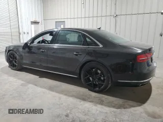 2015 Audi A8 L 3.0T with VIN WAU3GAFD2FN009638, listed as a Copart auction lot 49064565 with 58,800 mi miles and Salvage Title. Bid and sale history available at carsss.com. Image 2.
