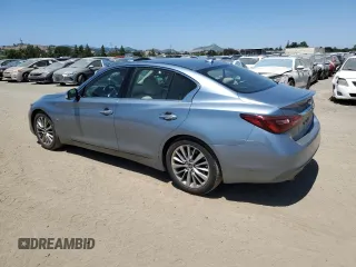 2018 Infiniti Q50 Luxe с VIN JN1EV7AP2JM354613, выставлен на аукционе Copart как лот 57977755 с пробегом 45 396 миль миль и Списание • Salvage title. История ставок и продаж доступна на DreamBid. Изображение 2.