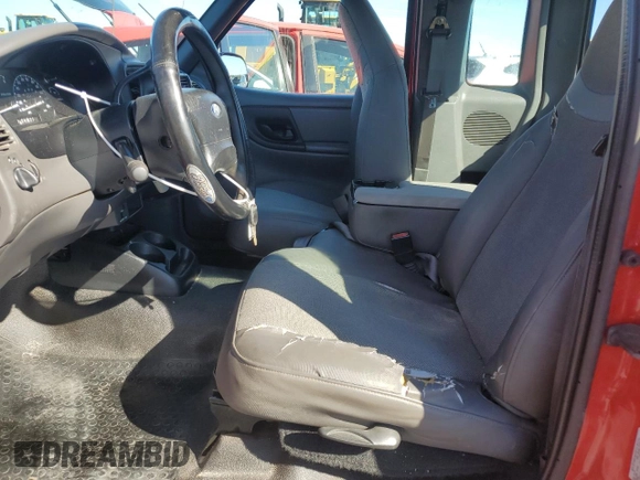 2001 Ford Ranger XLT Appearance with VIN 1FTYR14E41TB08657, listed as a Copart auction lot 41588755 with 143,810 mi miles and Non Repairable. Bid and sale history available at DreamBid. Image 7.