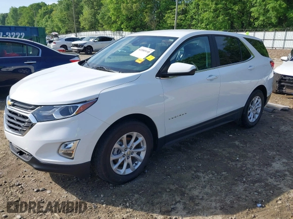 2021 Chevrolet Equinox LT with VIN 3GNAXKEV7MS162973, listed as a IAAI auction lot 42085148 with 19,847 mi miles and . Bid and sale history available at DreamBid. Image 18.