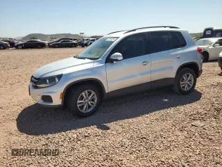 2017 Volkswagen Tiguan S with VIN WVGAV7AX1HK016391, listed as a Copart auction lot 52769215 with 96,938 mi miles and Salvage title. Bid and sale history available at DreamBid. Image 1.