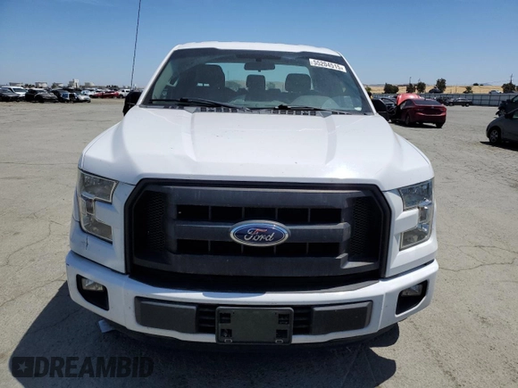 2016 Ford F-150 XL with VIN 1FTEX1C82GKF72100, listed as a Copart auction lot 55204515 with 123,117 mi miles and Salvage title. Bid and sale history available at DreamBid. Image 5.
