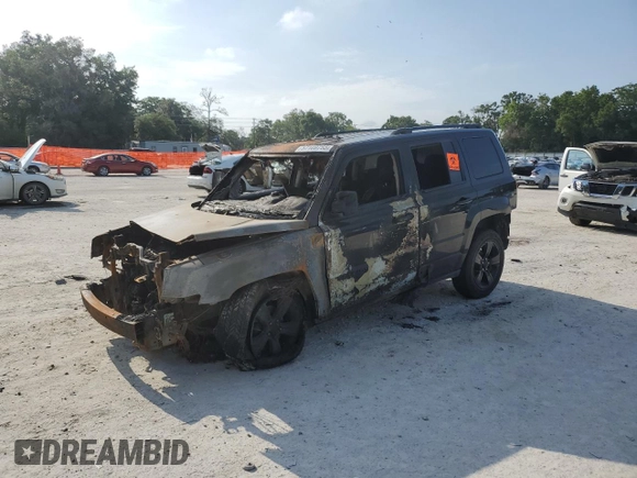 2015 Jeep Patriot Sport with VIN 1C4NJRBB7FD312291, listed as a Copart auction lot 57109755 with Not provided miles and Salvage title. Bid and sale history available at DreamBid. Image 1.