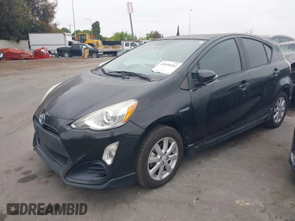 2017 Toyota Prius One with VIN JTDKDTB32H1597017, listed as a IAAI auction lot 42030182 with 56,461 mi miles and . Bid and sale history available at carsss.com. Image 2.