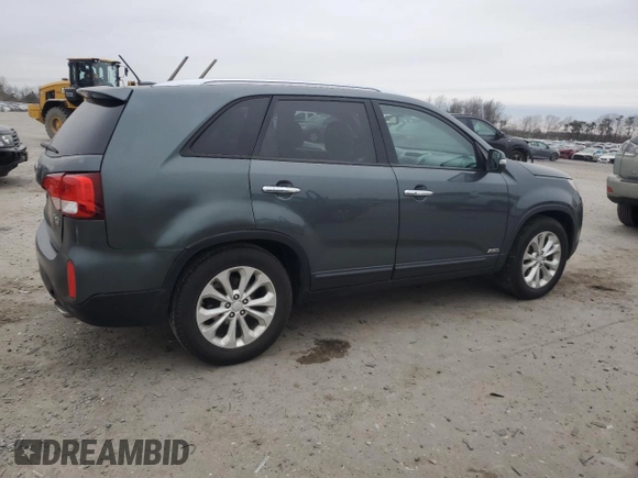 2014 Kia Sorento EX with VIN 5XYKUDA72EG474730, listed as a Copart auction lot 43900425 with 184,837 mi miles and Salvage Title. Bid and sale history available at carsss.com. Image 3.