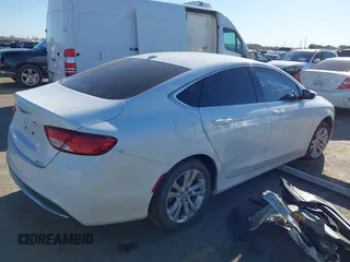 2015 Chrysler 200 Limited with VIN 1C3CCCAB7FN737119, listed as a IAAI auction lot 41725907 with 169,720 mi miles. Bid and sale history available at carsss.com. Image 4.