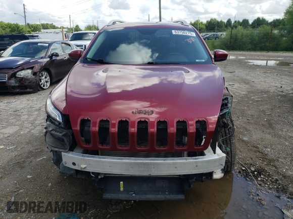 2016 Jeep Cherokee Latitude z VIN 1C4PJMCS7GW253369, wystawiony jako Copart lot #63750275 z przebiegiem 96 465 mil mil oraz Szkoda całkowita • Salvage title. Historia ofert i sprzedaży dostępna na DreamBid. Obrazek 5.