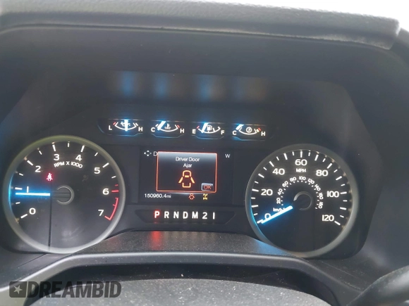 2015 Ford F-150 XL with VIN 1FTEW1CP7FFC87507, listed as a IAAI auction lot 41913485 with 150,960 mi miles. Bid and sale history available at carsss.com. Image 7.