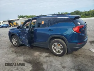 2021 GMC Terrain SLE z VIN 3GKALTEV5ML386834, wystawiony jako Copart lot #62915845 z przebiegiem 81 497 mil mil oraz Szkoda całkowita • Salvage title. Historia ofert i sprzedaży dostępna na DreamBid. Obrazek 2.