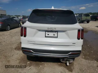 2023 Kia Sorento Hybrid EX with VIN KNDRHDLG1P5227503, listed as a Copart auction lot 61869004 with 0 mi miles and Salvage Title. Bid and sale history available at carsss.com. Image 6.