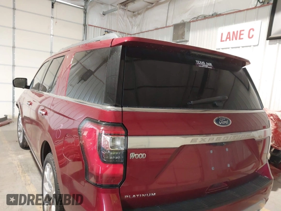 2018 Ford Expedition Platinum with VIN 1FMJU1LT6JEA33346, listed as a IAAI auction lot 41617870 with 86,573 mi miles and . Bid and sale history available at DreamBid. Image 3.