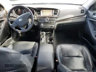 2015 Kia Cadenza Premium with VIN KNALN4D74F5176779, listed as a Copart auction lot 77789274 with 159,605 mi miles and Salvage Title. Bid and sale history available at carsss.com. Image 8.