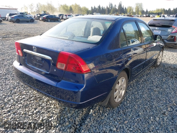 2002 Honda Civic EX with VIN 2HGES26712H500975, listed as a IAAI auction lot 42082728 with 172,407 mi miles and . Bid and sale history available at DreamBid. Image 4.