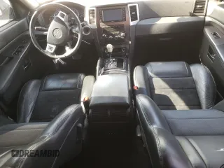2008 Jeep Grand Cherokee SRT-8 with VIN 1J8HR78358C192213, listed as a Copart auction lot 63658294 with 126,140 mi miles and Salvage Title. Bid and sale history available at carsss.com. Image 8.
