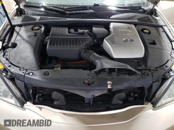 2006 Lexus RX 400h with VIN JTJHW31U660009747, listed as a Copart auction lot 60523035 with 136,553 mi miles and Salvage title. Bid and sale history available at DreamBid. Image 12.
