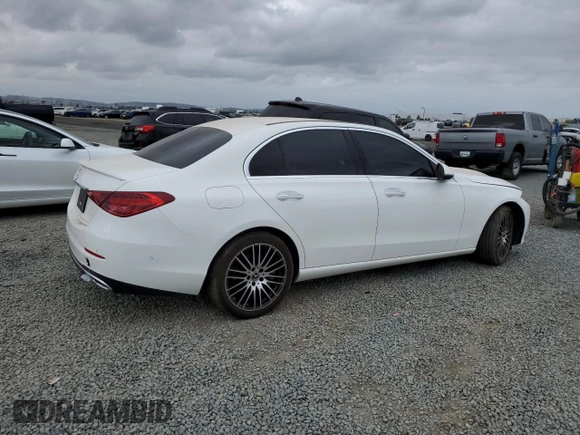 2023 Mercedes-Benz C 300 с VIN W1KAF4GB0PR118319, выставлен на аукционе Copart как лот 54358015 с пробегом Не указан миль и Списание • Salvage title. История ставок и продаж доступна на DreamBid. Изображение 3.