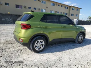 2021 Hyundai Venue SE with VIN KMHRB8A34MU106115, listed as a Copart auction lot 50939995 with 21,986 mi miles and Non Repairable. Bid and sale history available at DreamBid. Image 3.