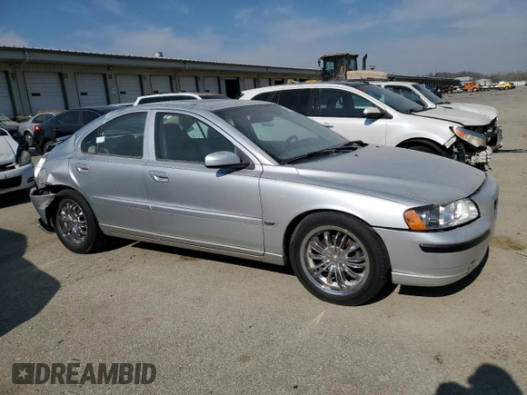 2005 Volvo S60 with VIN YV1RS592052432368, listed as a Copart auction lot 48471815 with 130,744 mi miles and Non Repairable. Bid and sale history available at carsss.com. Image 4.
