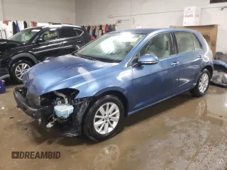 2016 Volkswagen Golf TSI S z VIN 3VW217AU2GM044165, wystawiony jako Copart lot #44178745 z przebiegiem 66 700 mil mil oraz Szkoda całkowita • Salvage title. Historia ofert i sprzedaży dostępna na DreamBid. Obrazek 1.
