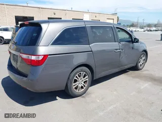 2013 Honda Odyssey EX with VIN 5FNRL5H48DB061283, listed as a IAAI auction lot 41987907 with 119,312 mi miles. Bid and sale history available at carsss.com. Image 4.