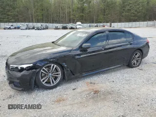 2018 BMW 7 Series 740i с VIN WBA7E2C56JG741603, выставлен на аукционе Copart как лот 51940605 с пробегом Не указан миль и Списание • Salvage title. История ставок и продаж доступна на DreamBid. Изображение 1.