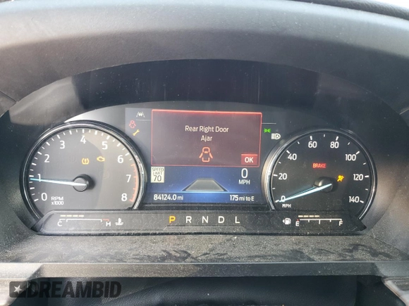 2022 Ford Explorer Limited with VIN 1FMSK7FH5NGA64604, listed as a Copart auction lot 61849025 with 84,124 mi miles and Salvage title. Bid and sale history available at DreamBid. Image 9.